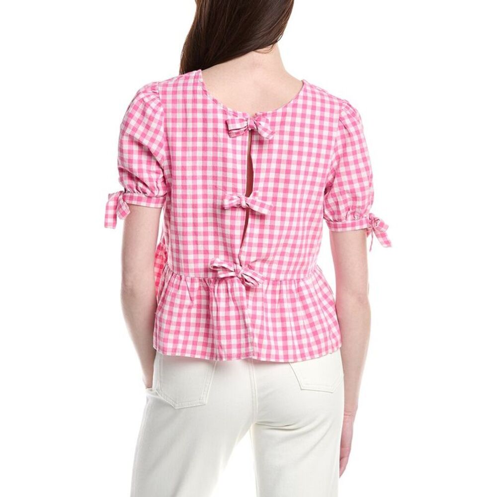 Anna Kay Womens  Bettie Blouse, Pink - Picture 2 of 3